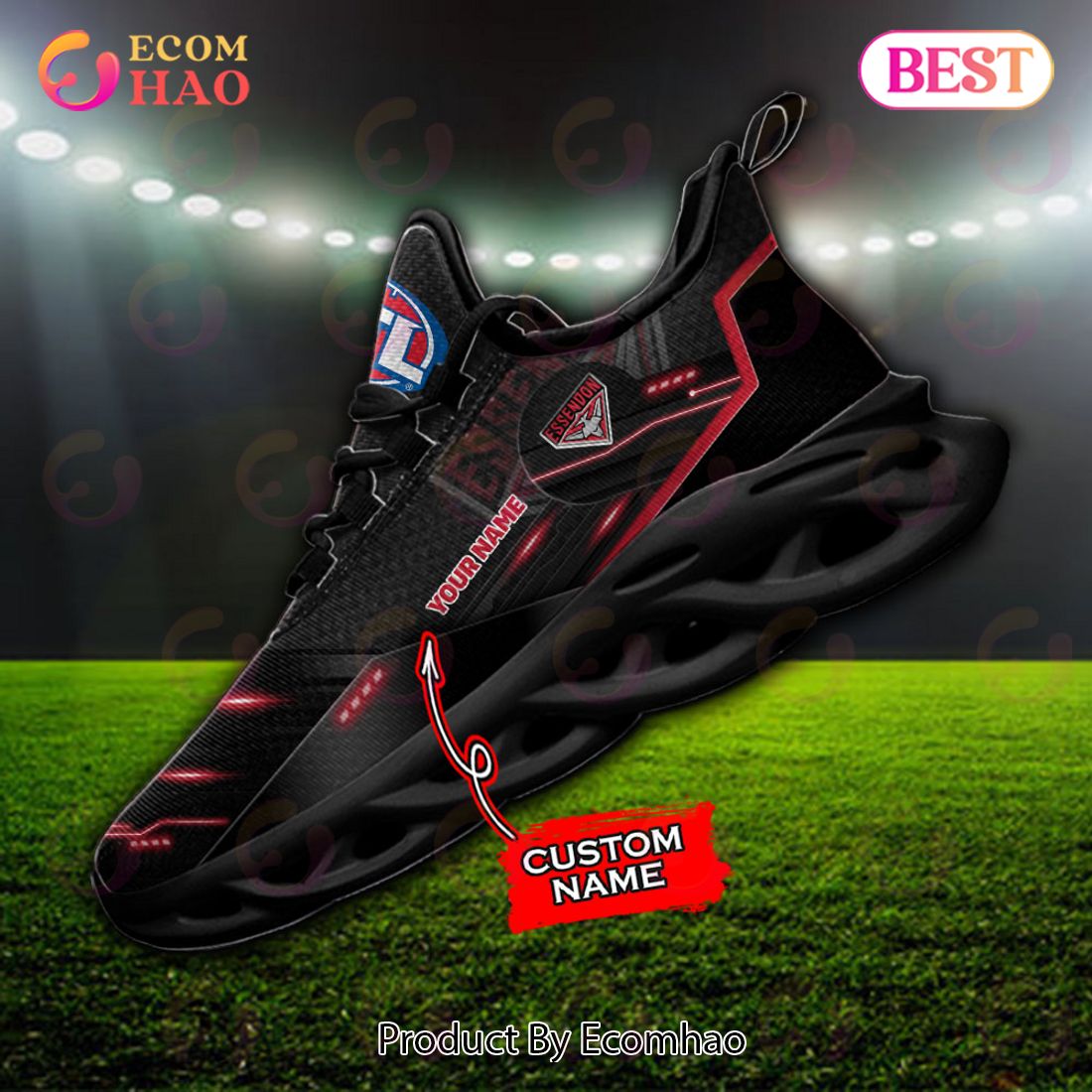 AFL Essendon Bombers Max Soul Sneaker Custom Name