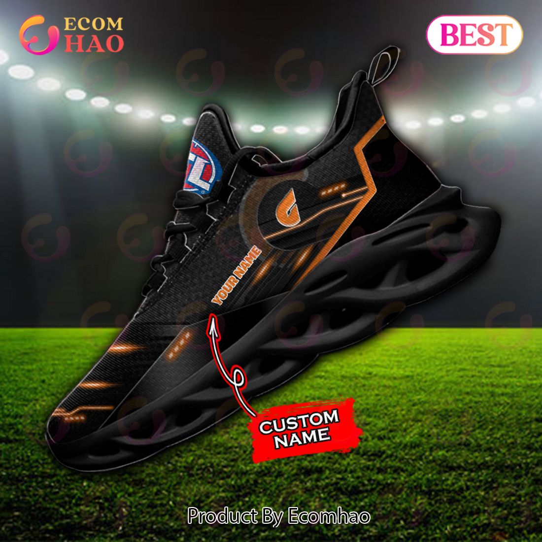 AFL Greater Western Sydney Giants Max Soul Sneaker Custom Name