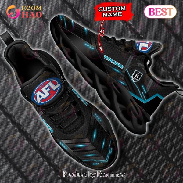 AFL Port Adelaide Power Max Soul Sneaker Custom Name
