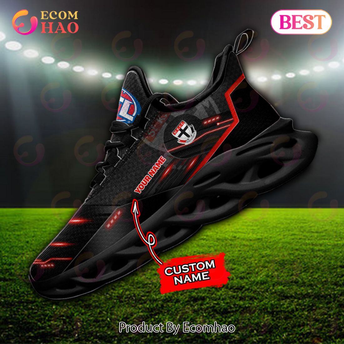 AFL St Kilda Saints Max Soul Sneaker Custom Name