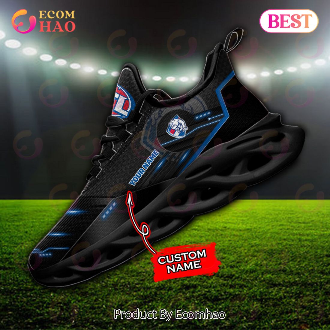 AFL Western Bulldogs Max Soul Sneaker Custom Name