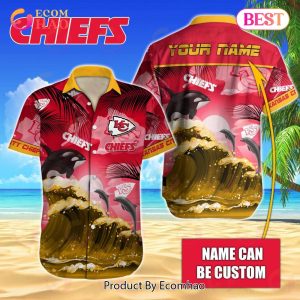 NFL Kansas City Chiefs Special Design Hawaiian Button Shirt V06
