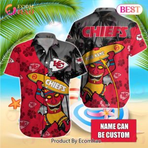 NFL Kansas City Chiefs Special Design Hawaiian Button Shirt V07