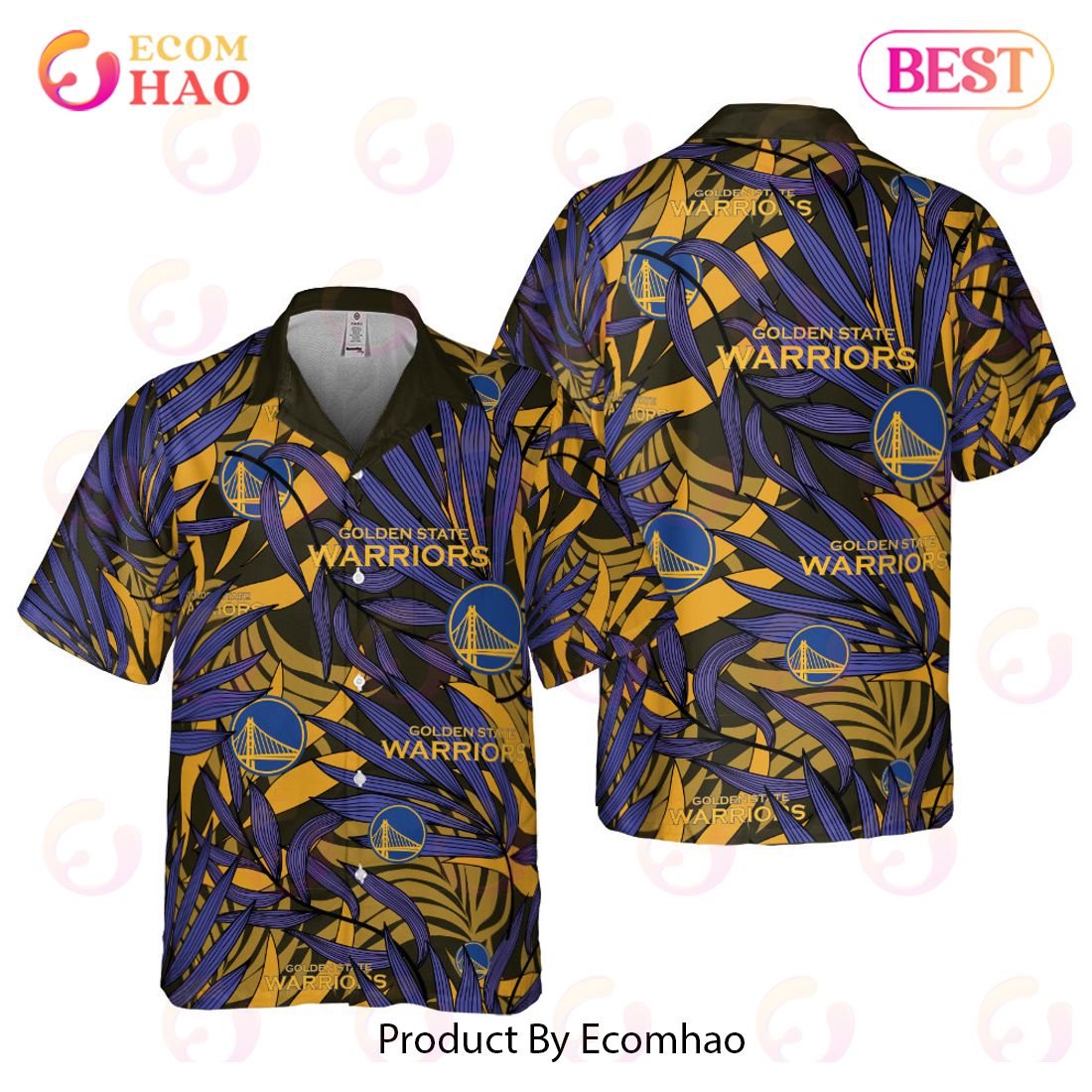 NBA Golden State Warriors National Basketball Association 2023 AOP Hawaiian Shirt