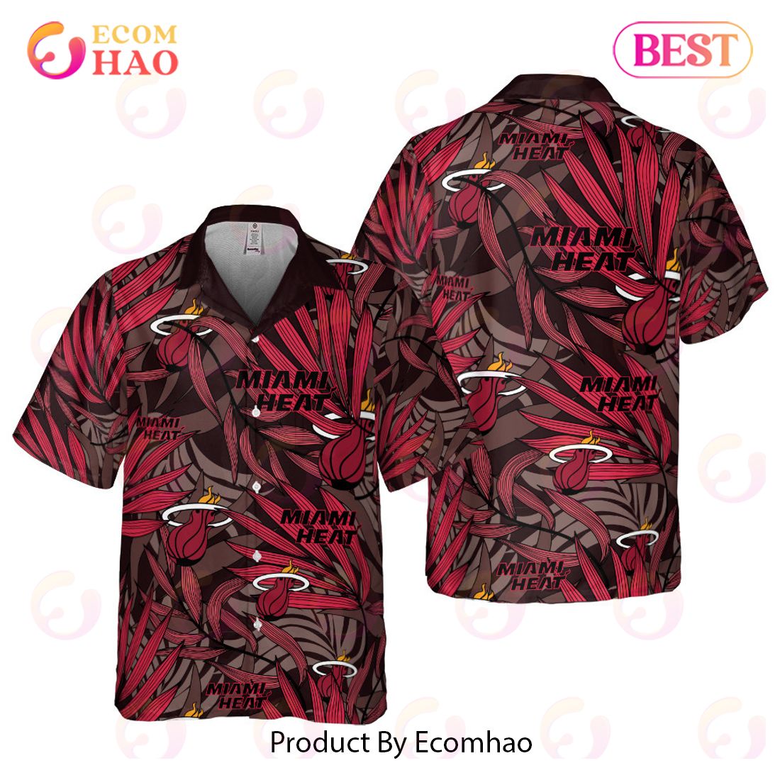 NBA Miami Heat National Basketball Association 2023 AOP Hawaiian Shirt