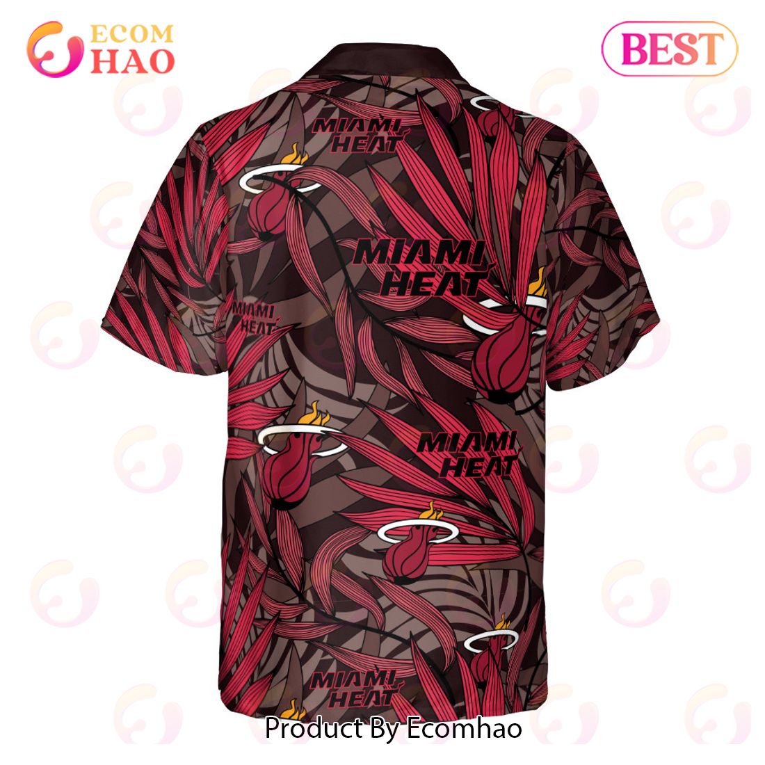 Miami Heat National Basketball Association 2023 Aop Hawaiian Shirt