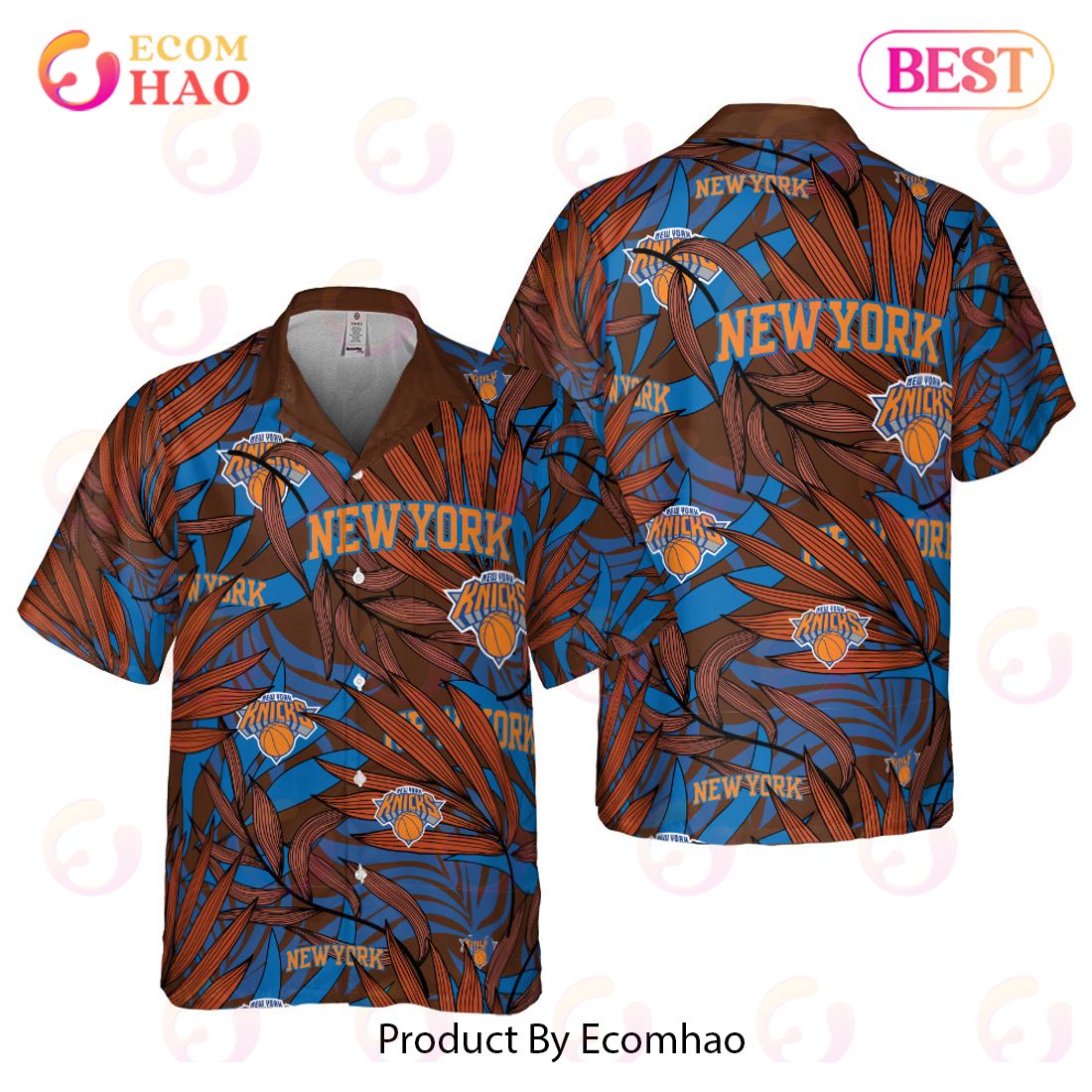 NBA New York Knicks National Basketball Association 2023 AOP Hawaiian Shirt