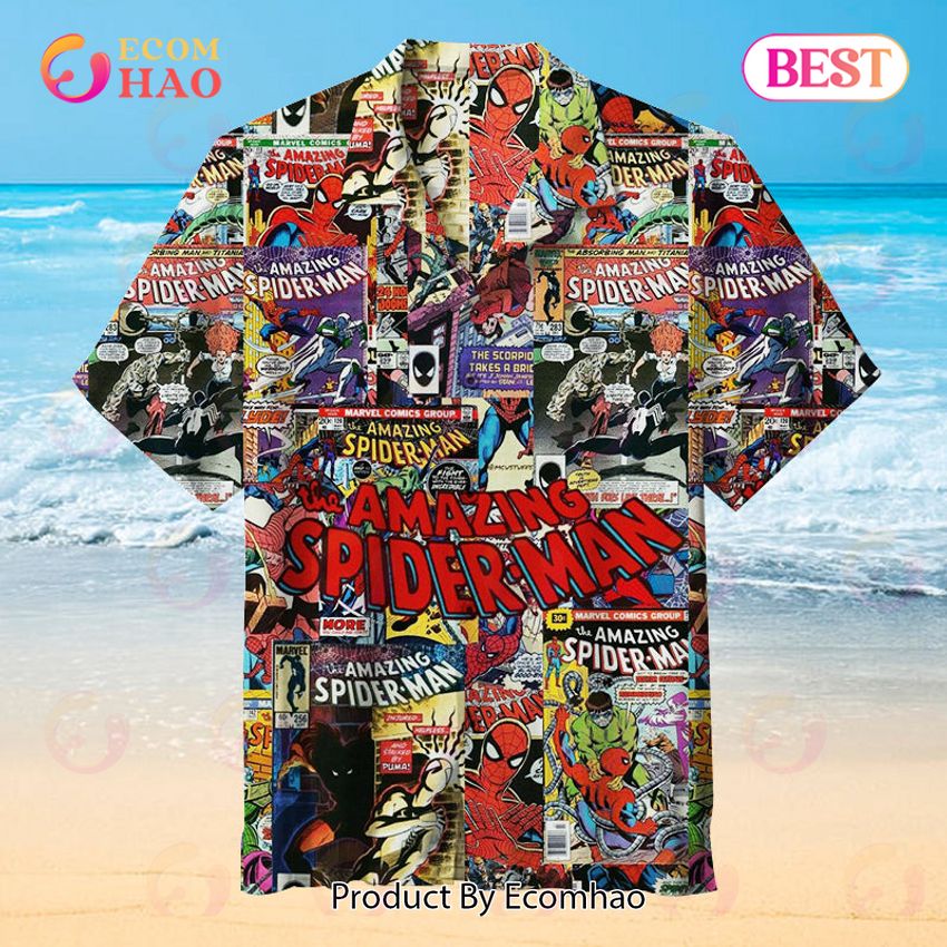 Amazing Spiderman Unisex Hawaiian Shirt