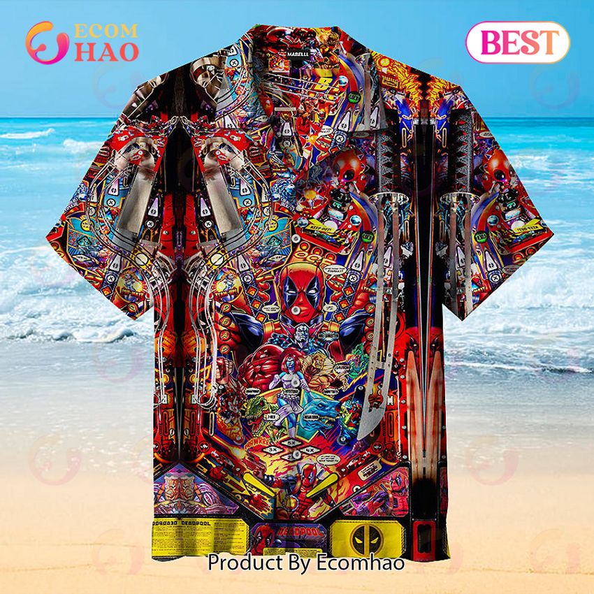 Classic Horror Movie Collage Unisex Hawaiian Shirt