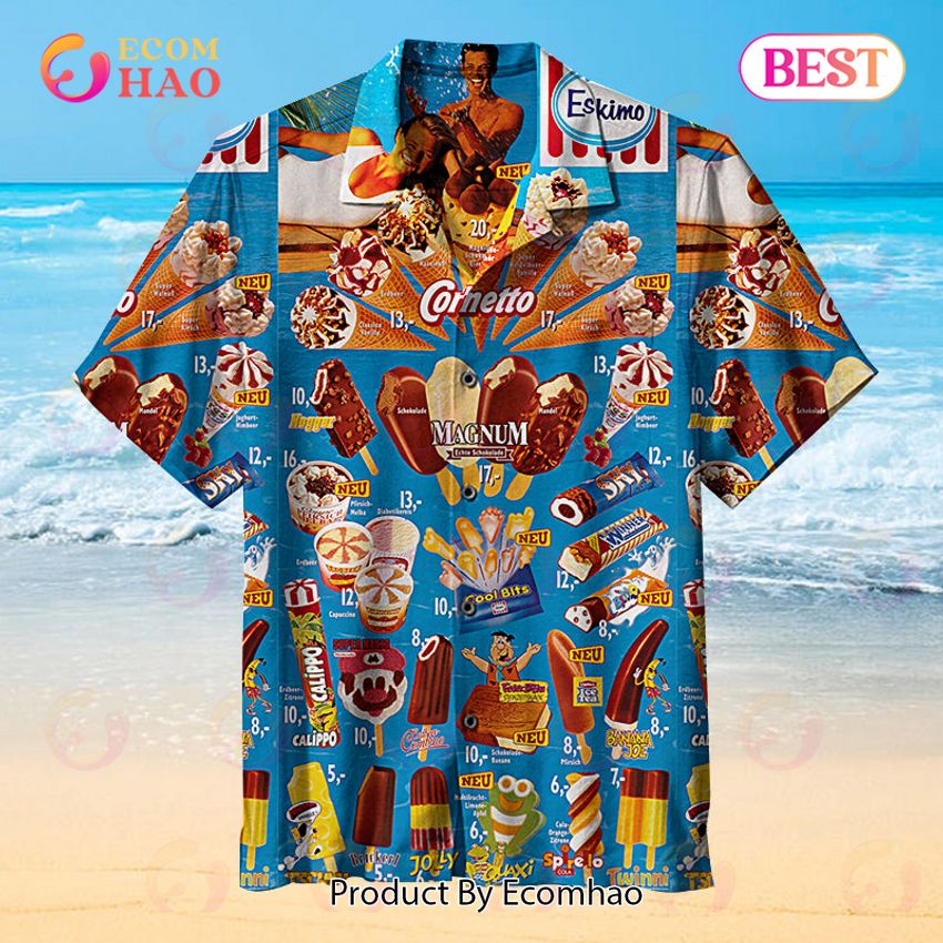 Oh, Summers & Ice Creams Unisex Hawaiian Shirt