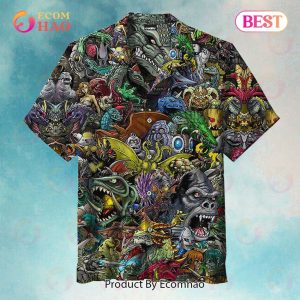 Welcome To The World Of Godzilla Hawaiian shirt
