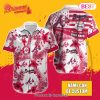 Custom Name MLB Baltimore Orioles Special Hawaiian Design Button Shirt