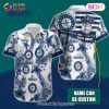 Custom Name MLB Minnesota Twins Special Hawaiian Design Button Shirt