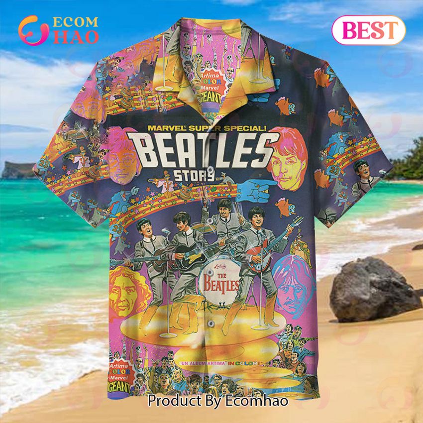 A Comprehensive Guide To The Beatles’ Invasion Of Comic Culture Unisex Hawaiian Shirt Luxury Items