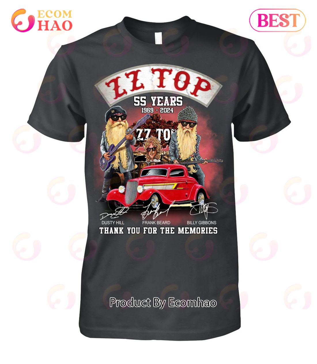 Limited Edition 2023-2024 ZZ Top-Unisex T-Shirt