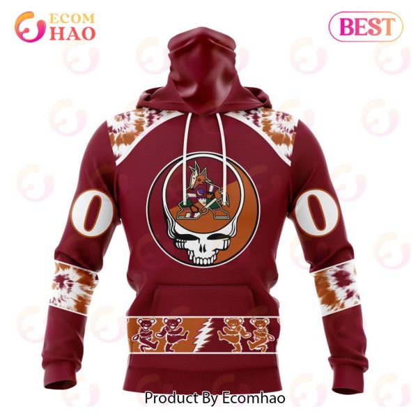 Personalized NHL Arizona Coyotes Special Grateful Dead Design 3D Hoodie