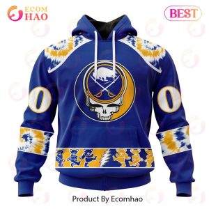 Personalized NHL Buffalo Sabres Special Grateful Dead Design 3D Hoodie