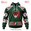 Personalized NHL Los Angeles Kings Special Grateful Dead Design 3D Hoodie