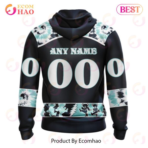 Personalized NHL Seattle Kraken Special Grateful Dead Design 3D Hoodie