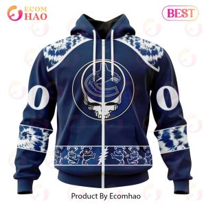 Personalized NHL Vancouver Canucks Special Grateful Dead Design 3D Hoodie