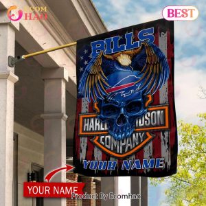NFL Buffalo Bills X HDM Custom Name Flag