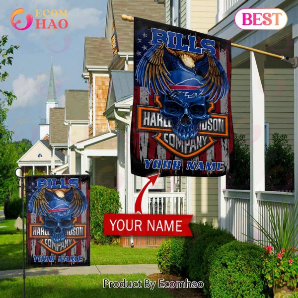 NFL Buffalo Bills X HDM Custom Name Flag