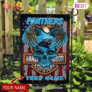 NFL Carolina Panthers X HDM Custom Name Flag