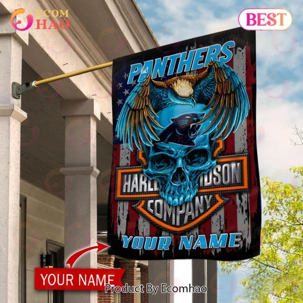 NFL Carolina Panthers X HDM Custom Name Flag