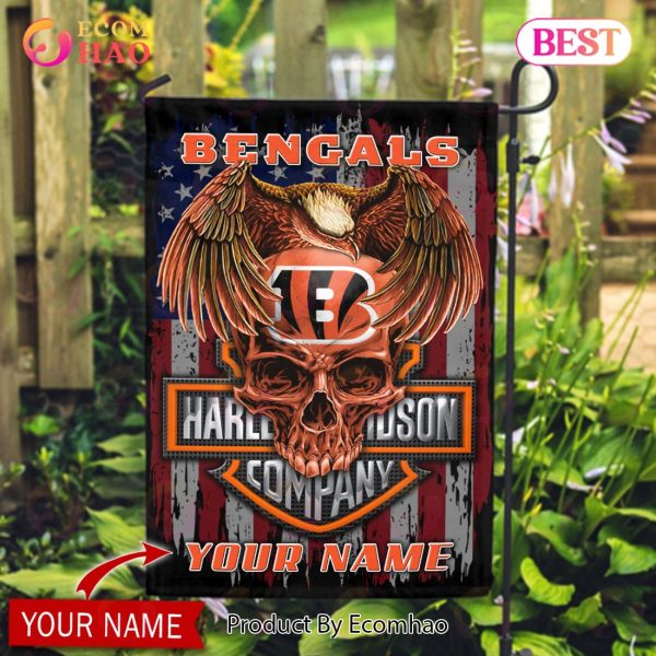 NFL Cincinnati Bengals X HDM Custom Name Flag