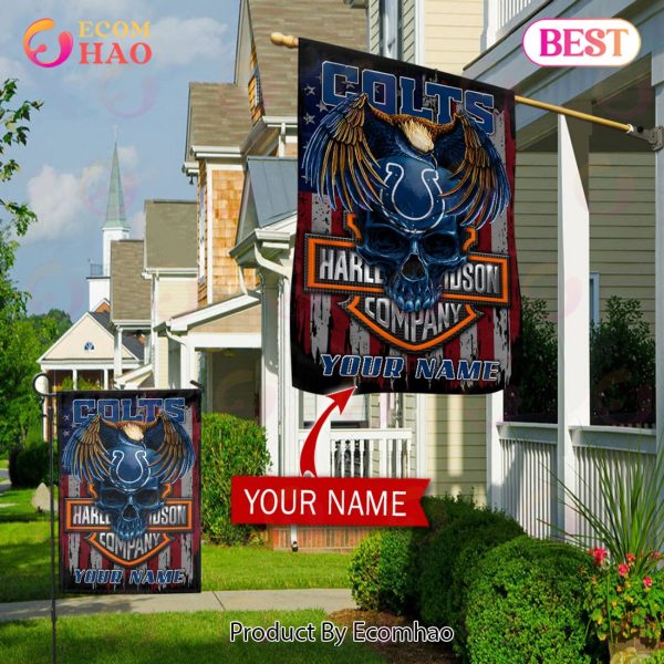NFL Indianapolis Colts X HDM Custom Name Flag