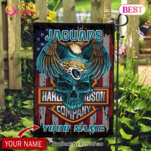 NFL Jacksonville Jaguars X HDM Custom Name Flag
