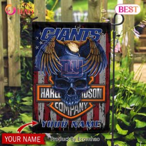 NFL New York Giants X HDM Custom Name Flag