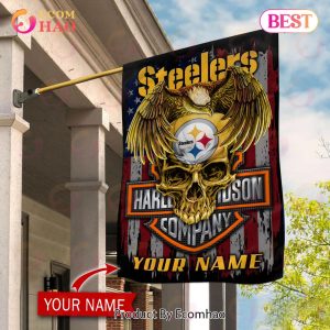 NFL Pittsburgh Steelers X HDM Custom Name Flag