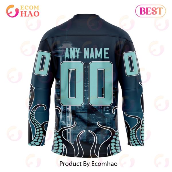 NHL Seattle Kraken Special Design With Space Needle Hockey Jersey