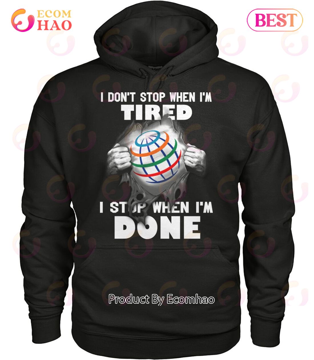 I Don’t Stop When I’m Tired I Stop When I’m Done T-Shirt