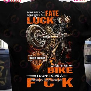 When I’m On My Bike, I Don’t Give A F HDM T-Shirt