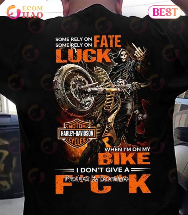 When I’m On My Bike, I Don’t Give A F HDM T-Shirt