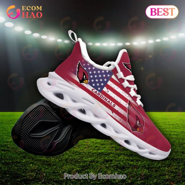 Custom Name – Arizona Cardinals – Personalized Max Soul Shoes