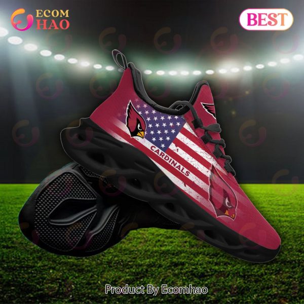 Custom Name – Arizona Cardinals – Personalized Max Soul Shoes