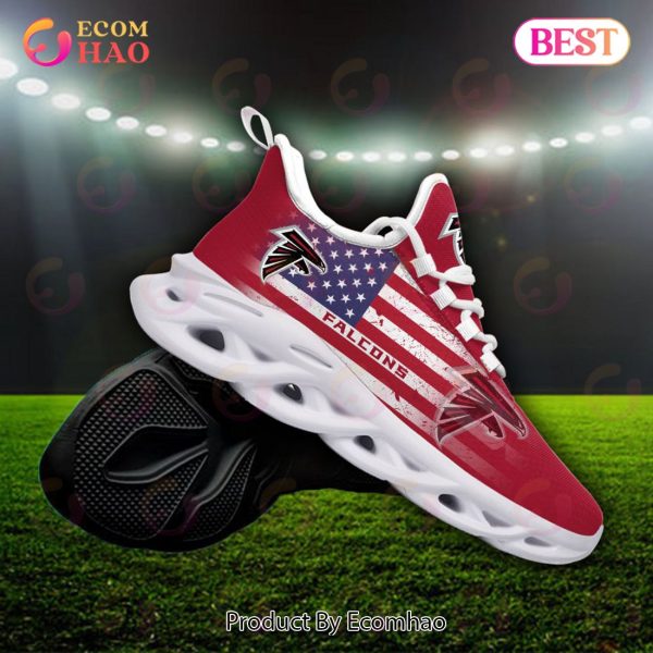 Custom Name – Atlanta Falcons – Personalized Max Soul Shoes