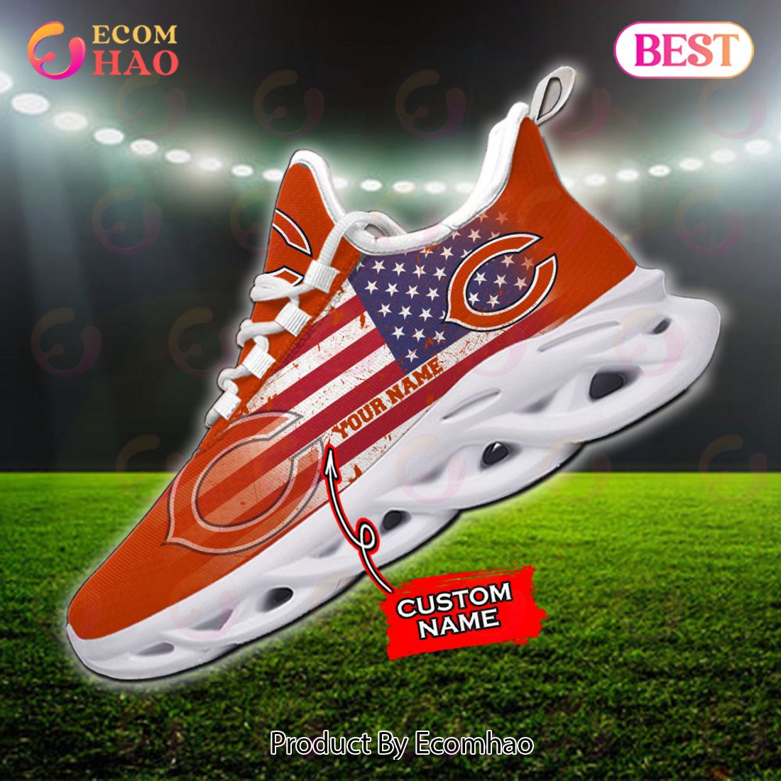 Custom Name – Cincinnati Bengals – Personalized Max Soul Shoes