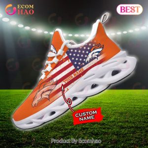 Custom Name – Denver Broncos – Personalized Max Soul Shoes