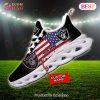 Custom Name – Los Angeles Chargers – Personalized Max Soul Shoes