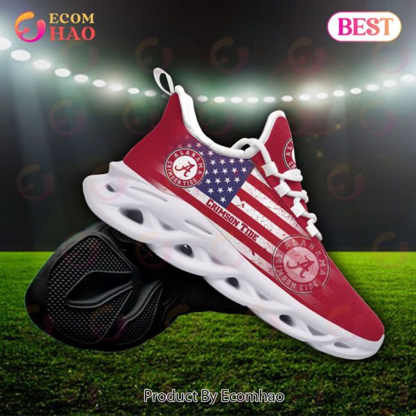 Personalized NCAA Alabama Crimson Tide Max Soul Shoes, Sneaker