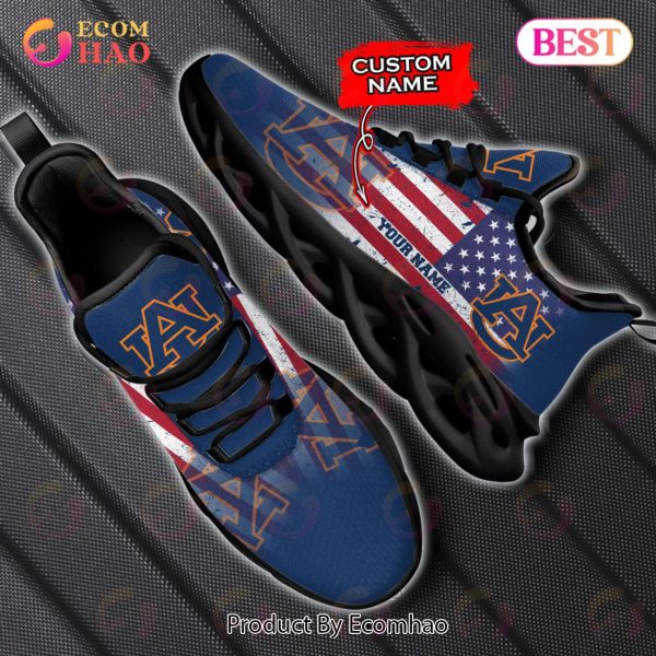 Personalized NCAA Auburn Tigers Max Soul Shoes, Sneaker