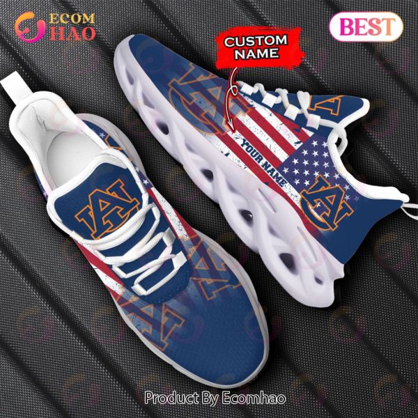 Personalized NCAA Auburn Tigers Max Soul Shoes, Sneaker