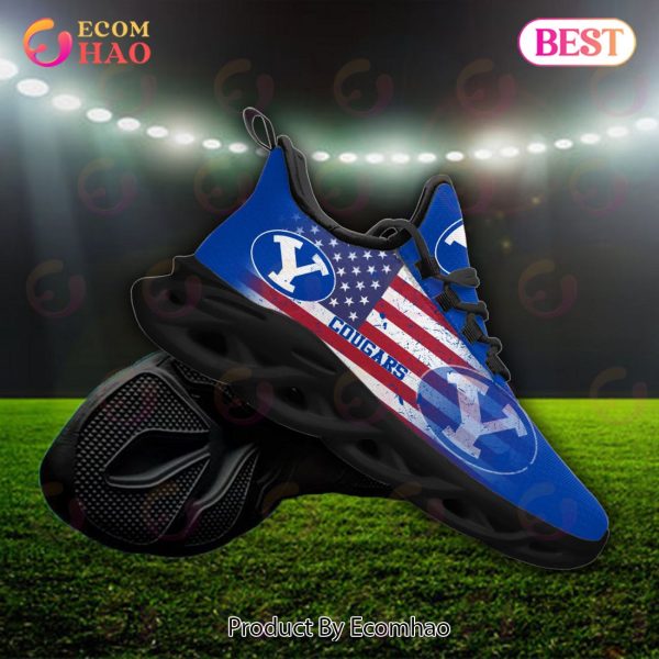 Personalized NCAA BYU Cougars Max Soul Shoes, Sneaker