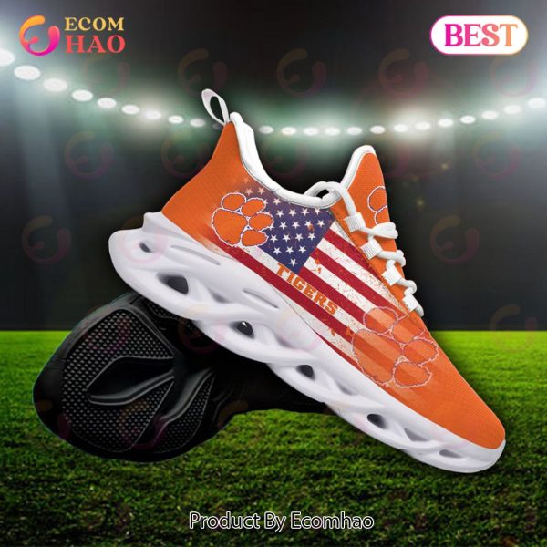 Personalized NCAA Clemson Tigers Max Soul Shoes, Sneaker