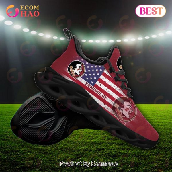 Personalized NCAA Florida State Seminoles Max Soul Shoes, Sneaker