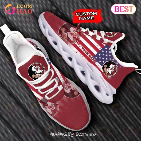 Personalized NCAA Florida State Seminoles Max Soul Shoes, Sneaker